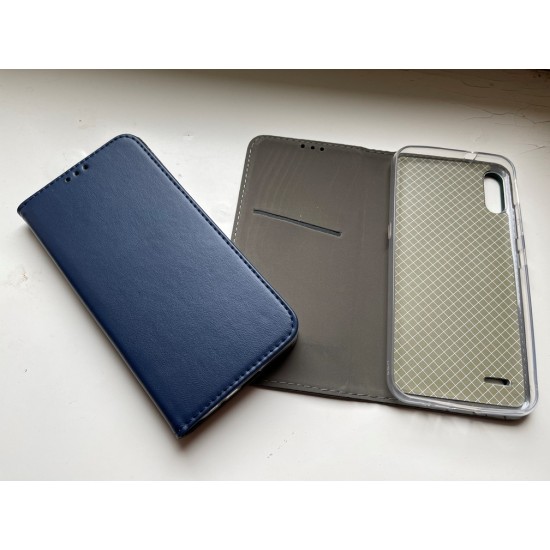 LG K22 dėklas knygutė Magnetic, mėlynas