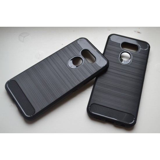LG K40S silikoninis dėklas Carbon, juodas