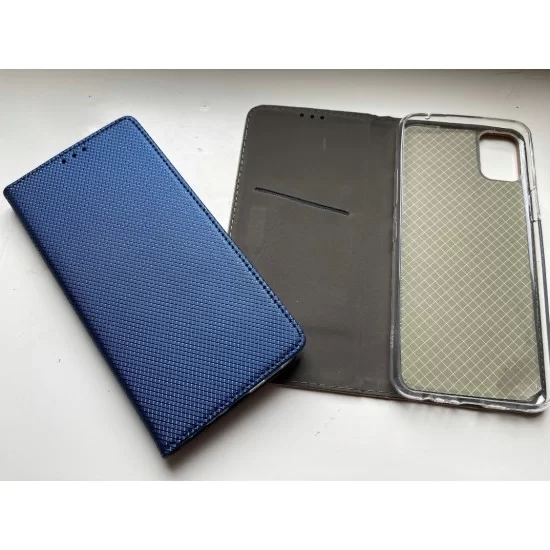 LG K42 dėklas knygutė, mėlynas LG K42 dėklas knygutė, mėlynas