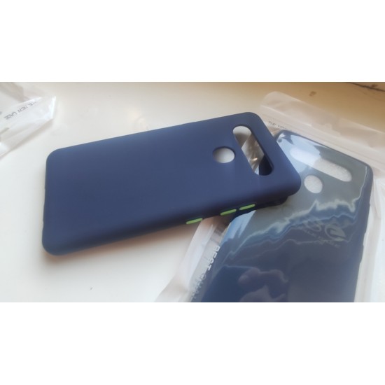 LG K51S dėklas Crazy Colors, mėlynas