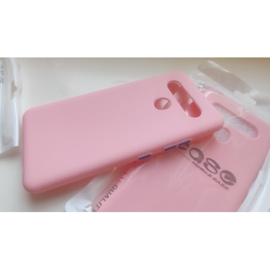 LG K41S dėklas Crazy Colors, rausvas