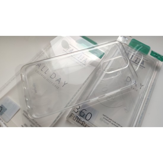 LG K40 silikoninis dėklas Goospery, clear
