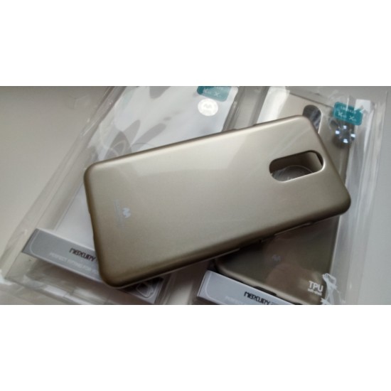 LG K40 silikoninis dėklas Goospery, gold