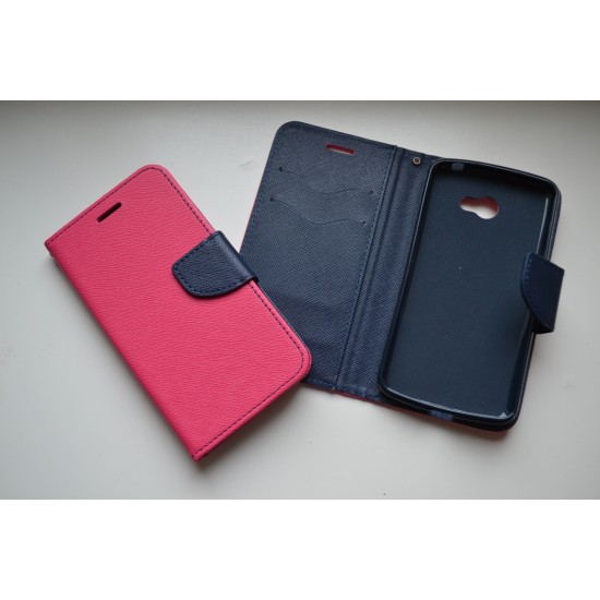LG K5 (X220) dėklas knygutė Fancy, pink