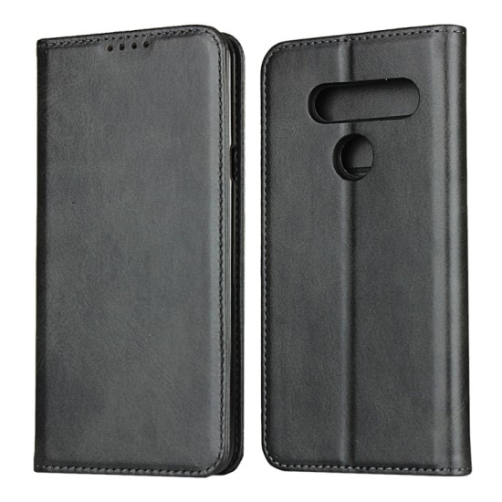 LG K50 / Q60 dėklas knygutė, juodas