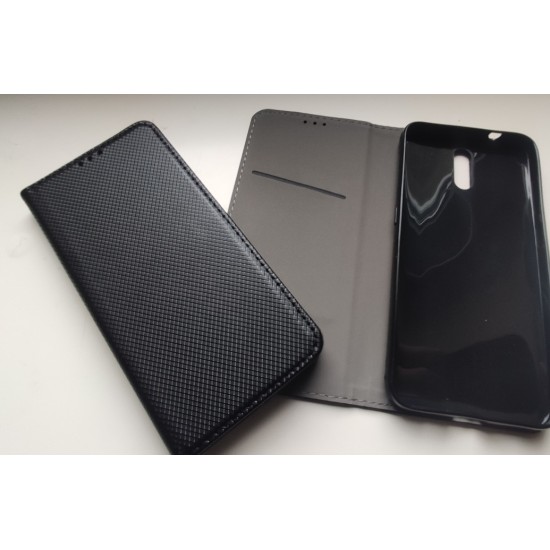 Nokia 2.3 dėklas knygutė Magnet Book, juodas