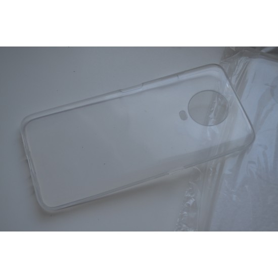Nokia G10 / G20 plonas skaidrus silikoninis dėklas