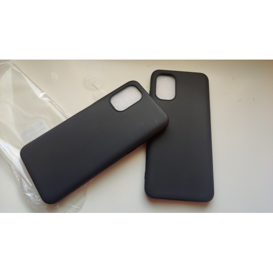 Nokia G11 / G21 silikoninis dėklas, matinis juodas