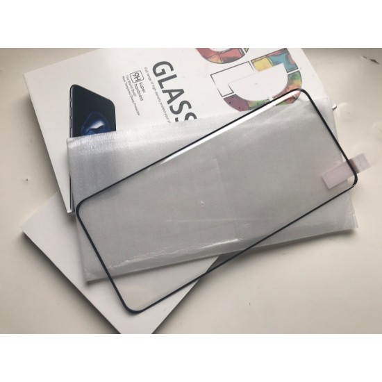 OnePlus 8 Pro pilnas apsauginis ekrano stiklas 5d, juodas