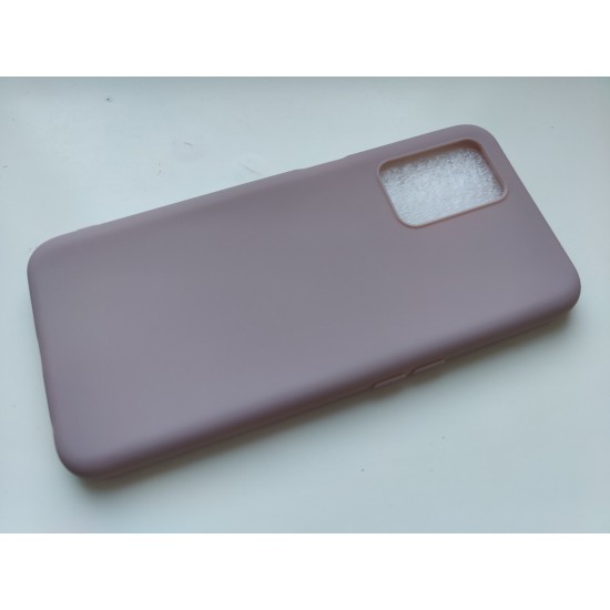 Realme 8 5G silikoninis dėklas, matinis rausvas