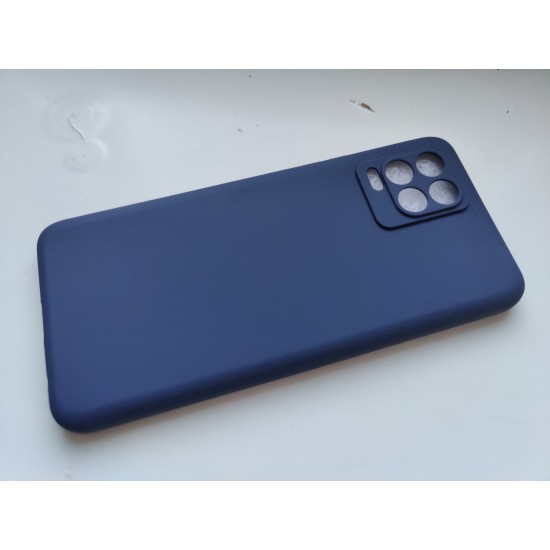 Realme 8 / 8 Pro silikoninis dėklas, matinis mėlynas