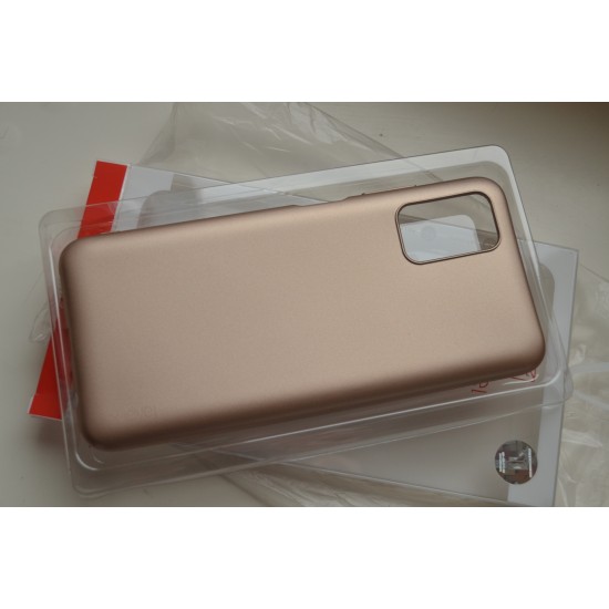 Samsung Galaxy A03s dėklas nugarėlė X-Level Guardian, auksinis