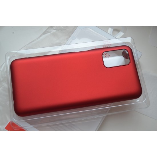 Samsung Galaxy A03s dėklas nugarėlė X-Level Guardian, raudonas