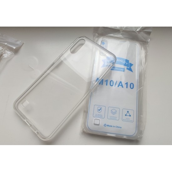 Samsung Galaxy A10 dėklas 2mm., bespalvis