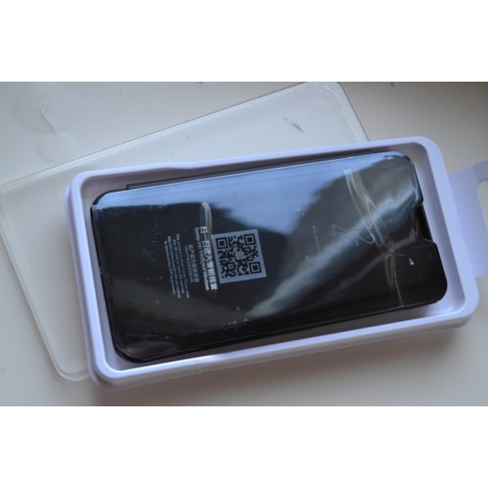 Samsung Galaxy A10 dėklas knygutė ClearView, juodas Samsung Galaxy A10 dėklas knygutė ClearView, juodas