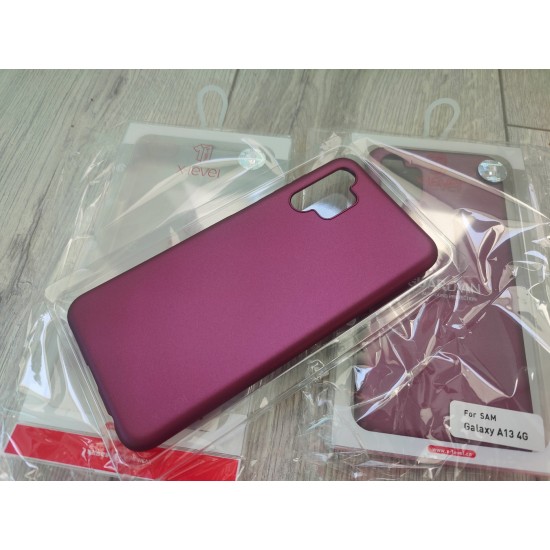 Samsung Galaxy A13 4G dėklas nugarėlė X-Level, bordo