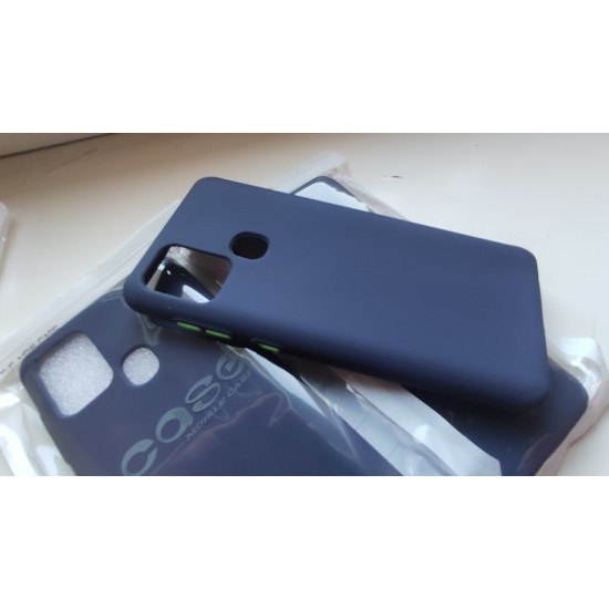 Samsung Galaxy A21s dėklas Crazy Colors, mėlynas