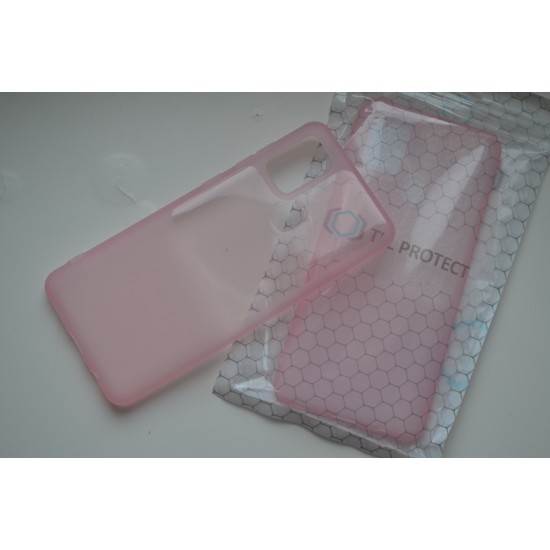Samsung Galaxy A21s dėklas TelProtect, rausvas