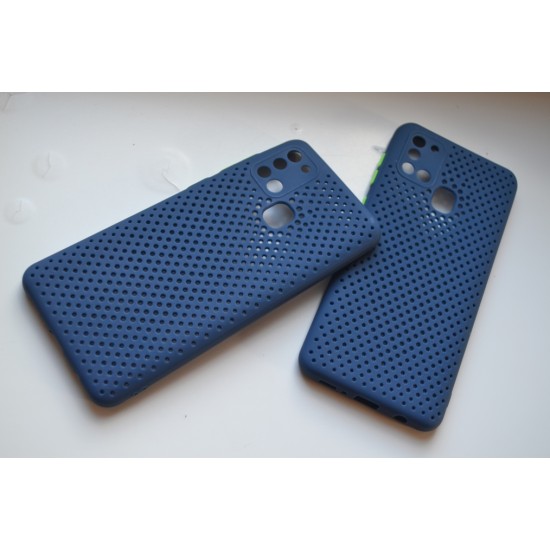 Samsung Galaxy A21s silikoninis dėklas Breath, mėlynas