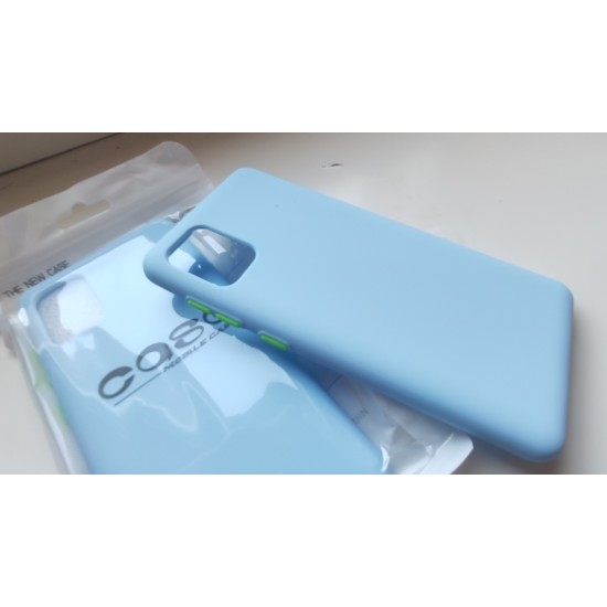 Samsung Galaxy A31 dėklas Crazy Colors, melsvas