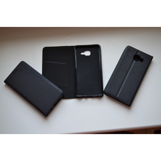 Samsung Galaxy A3 (2016) dėklas knygutė Magnet Book, black