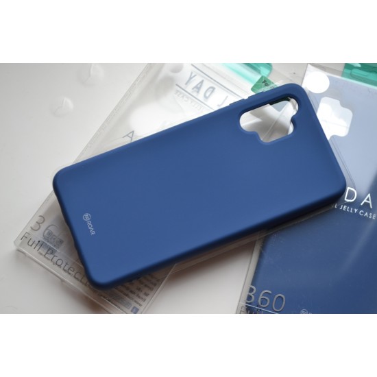 Samsung Galaxy A32 5G silikoninis dėklas Roar, mėlynas