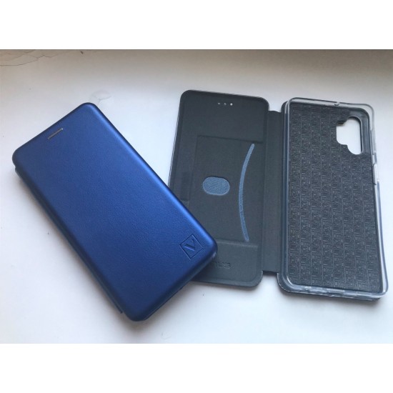 Samsung Galaxy A32 5G dėklas knygutė Diva, mėlynas