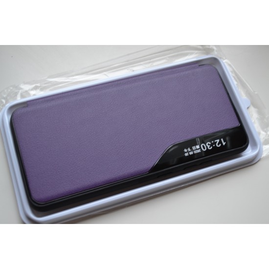 Samsung Galaxy A32 4G dėklas knygutė View, violetinis