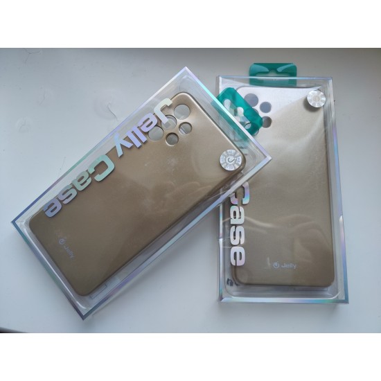 Samsung Galaxy A32 4G dėklas nugarėlė Jelly, auksinis