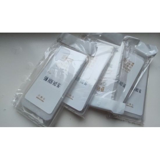 Samsung Galaxy A42 5G silikoninis dėklas, bespalvis
