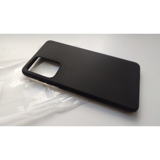 Samsung Galaxy A52 / A52s silikoninis dėklas, matinis juodas