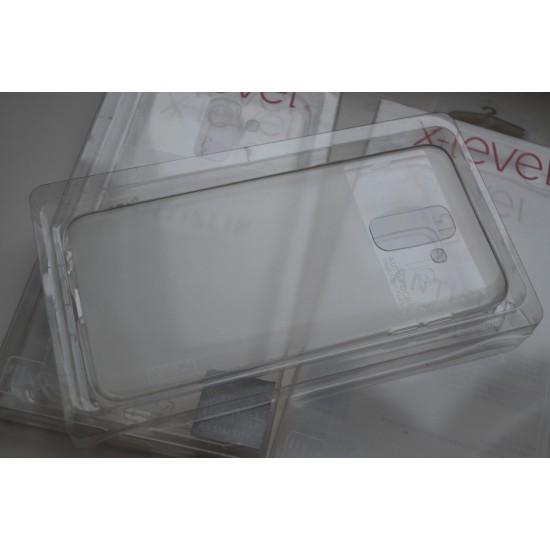 Samsung Galaxy A6+ Plus silikoninis dėklas X-Level, clear