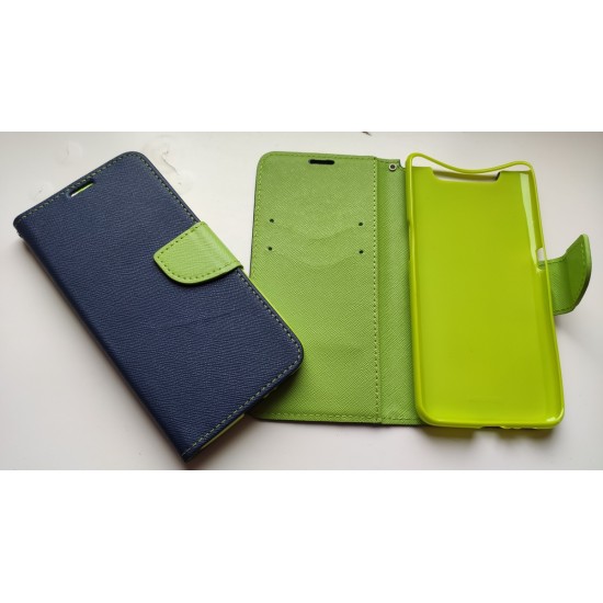 Samsung Galaxy A80 dėklas knygutė Fancy, navy