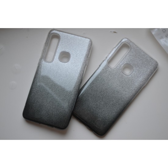 Samsung Galaxy A9 2018 silikoninis dėklas Bling, black