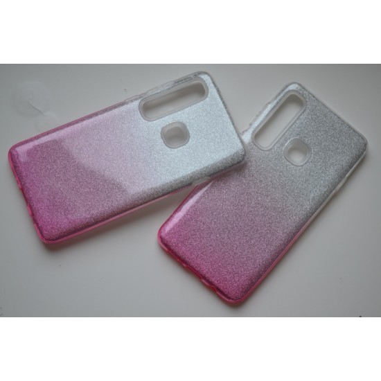 Samsung Galaxy A9 2018 silikoninis dėklas Bling, pink