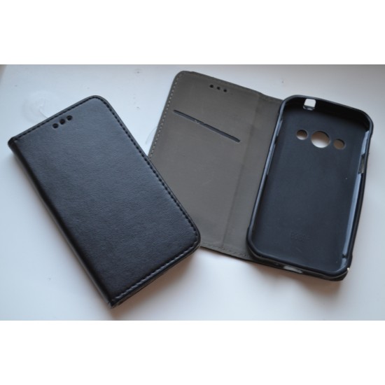 Samsung Galaxy Xcover 3 dėklas Magnetic, juodas