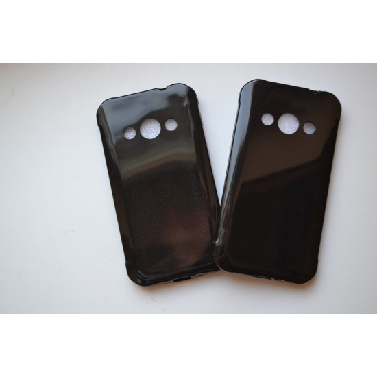 Samsung Galaxy Xcover 3 silikoninis dėklas, juodas