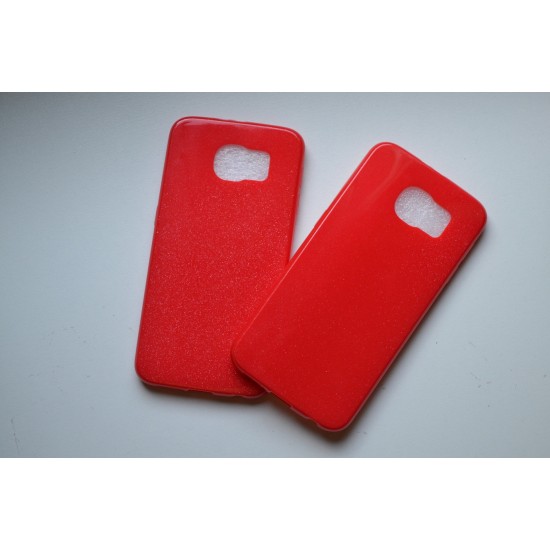 Samsung Galaxy S6 Edge+ Plus silikoninis dėklas, raudonas