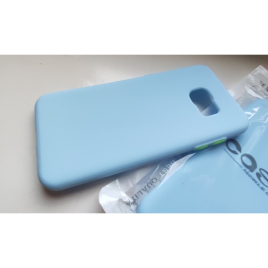 Samsung Galaxy S7 Edge dėklas Crazy Colors, melsvas