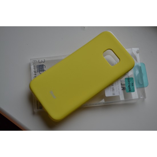 Samsung Galaxy S7 Edge dėklas, Roar Jelly Case, lemon