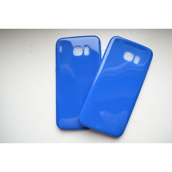 Samsung Galaxy S7 Edge silikoninis dėklas, mėlynas