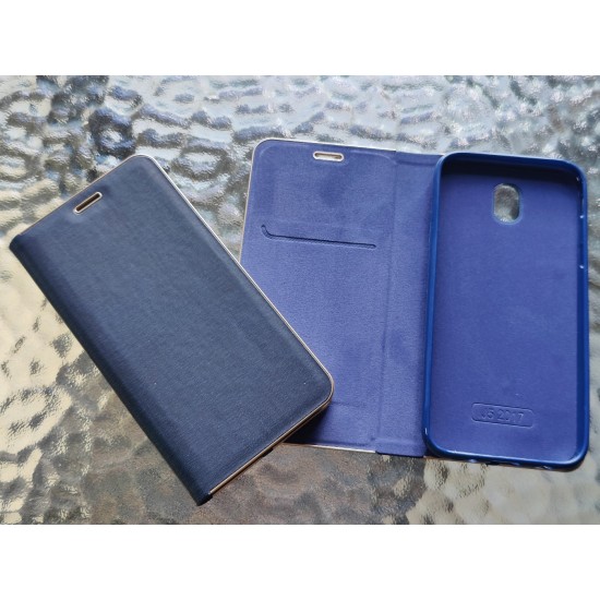 Samsung Galaxy J5 2017 dėklas knygutė Luna, mėlynas