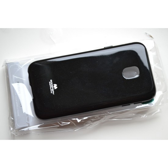 Samsung Galaxy J7 (2017) silikoninis dėklas Goospery, black
