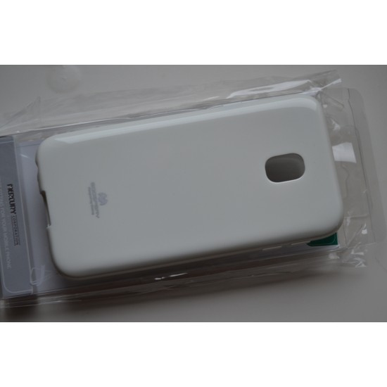 Samsung Galaxy J7 (2017) silikoninis dėklas Goospery, white