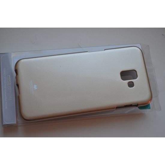 Samsung Galaxy J6+ Plus dėklas Mercury Jelly Case, auksinis