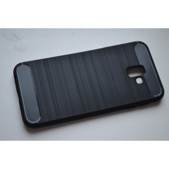 Samsung Galaxy J6+ Plus silikoninis dėklas Slim Armor, juodas