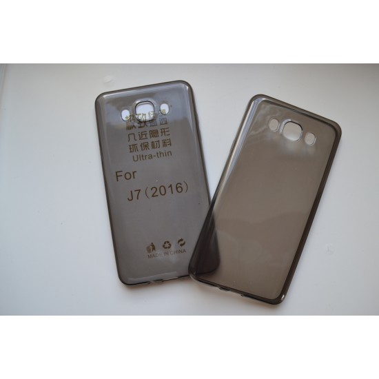 Samsung Galaxy J7 (2016) dėklas Ultra Slim, pilkas