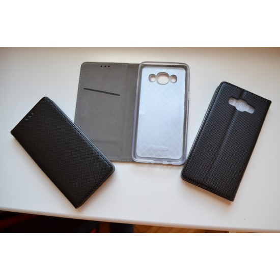 Samsung Galaxy J7 (2016) dėklas knygutė Magnet Book, black