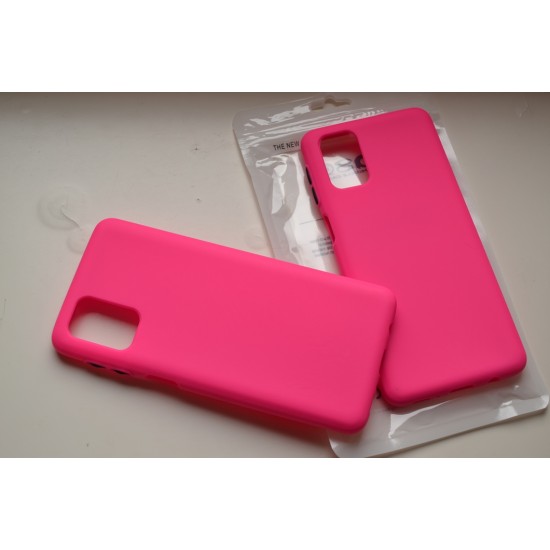 Samsung Galaxy M31s dėklas nugarėlė Crazy Colors, rožinis