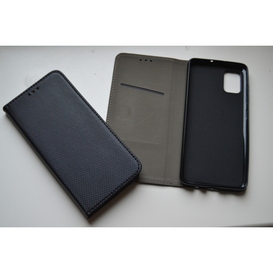 Samsung Galaxy M51 dėklas knygutė Magnet Book, juodas